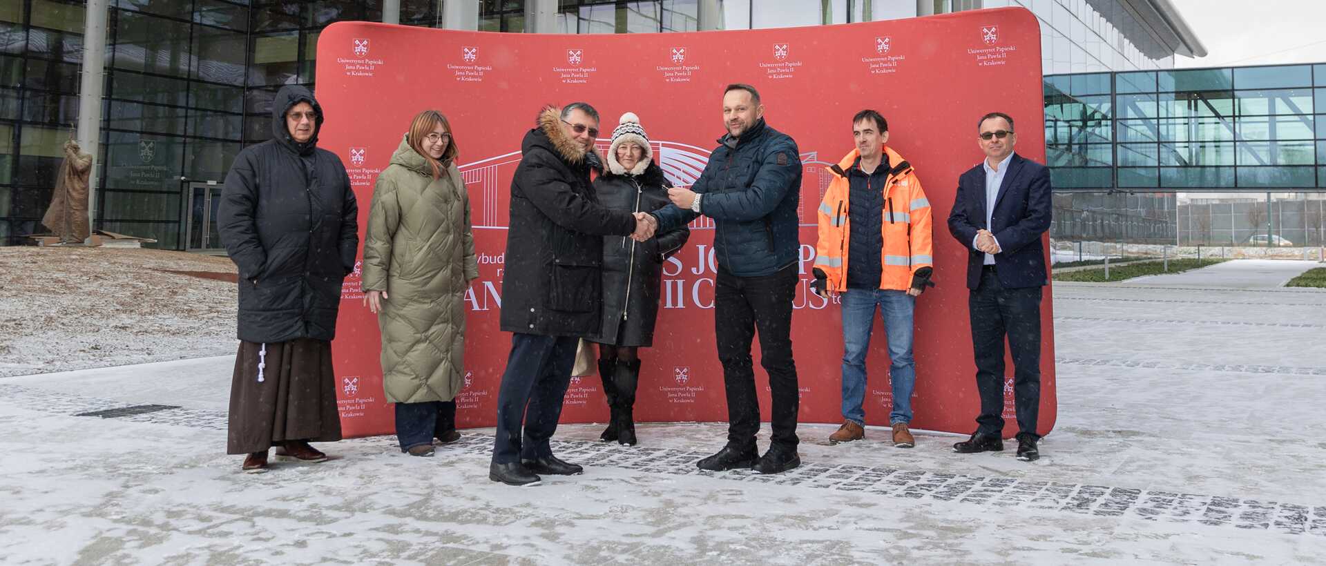 Kampus UPJPII – klucze przekazane! 31 XII 2025