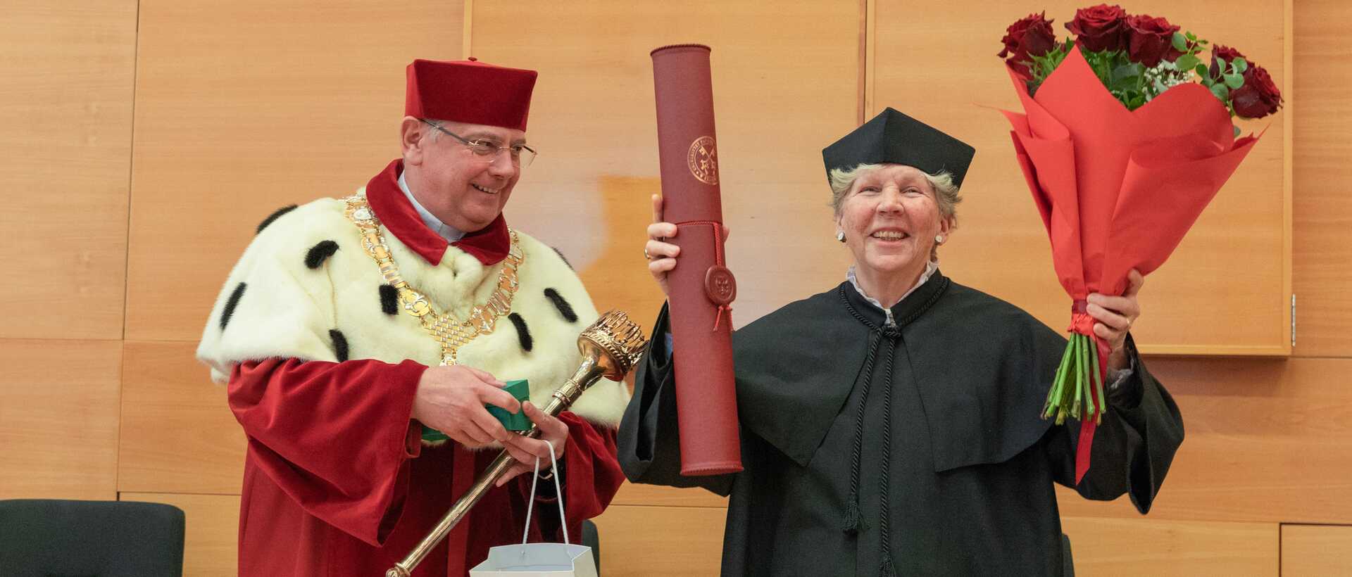 Prof. Hanna-Barbara Gerl-Falkovitz doktorem honoris causa Uniwersytetu Papieskiego Jana Pawła II w Krakowie 15 XII 2025